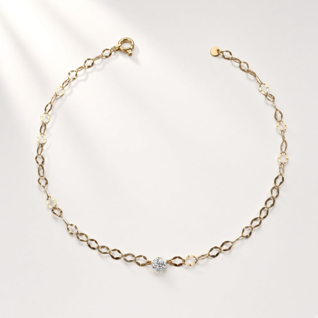 K18 ダイヤモンドブレスレット 0.12ct