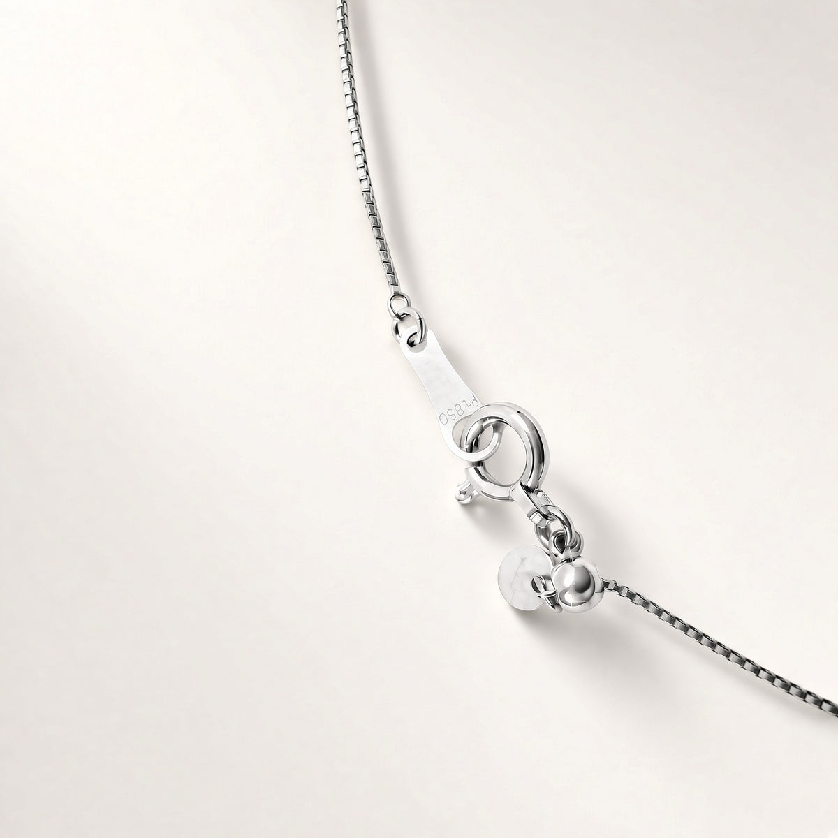 PT850 ダイヤモンドネックレス 0.2ct 六本爪セッティング