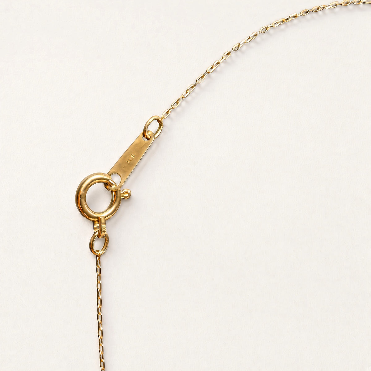 K18 ダイヤモンド一粒ネックレス 0.2ct