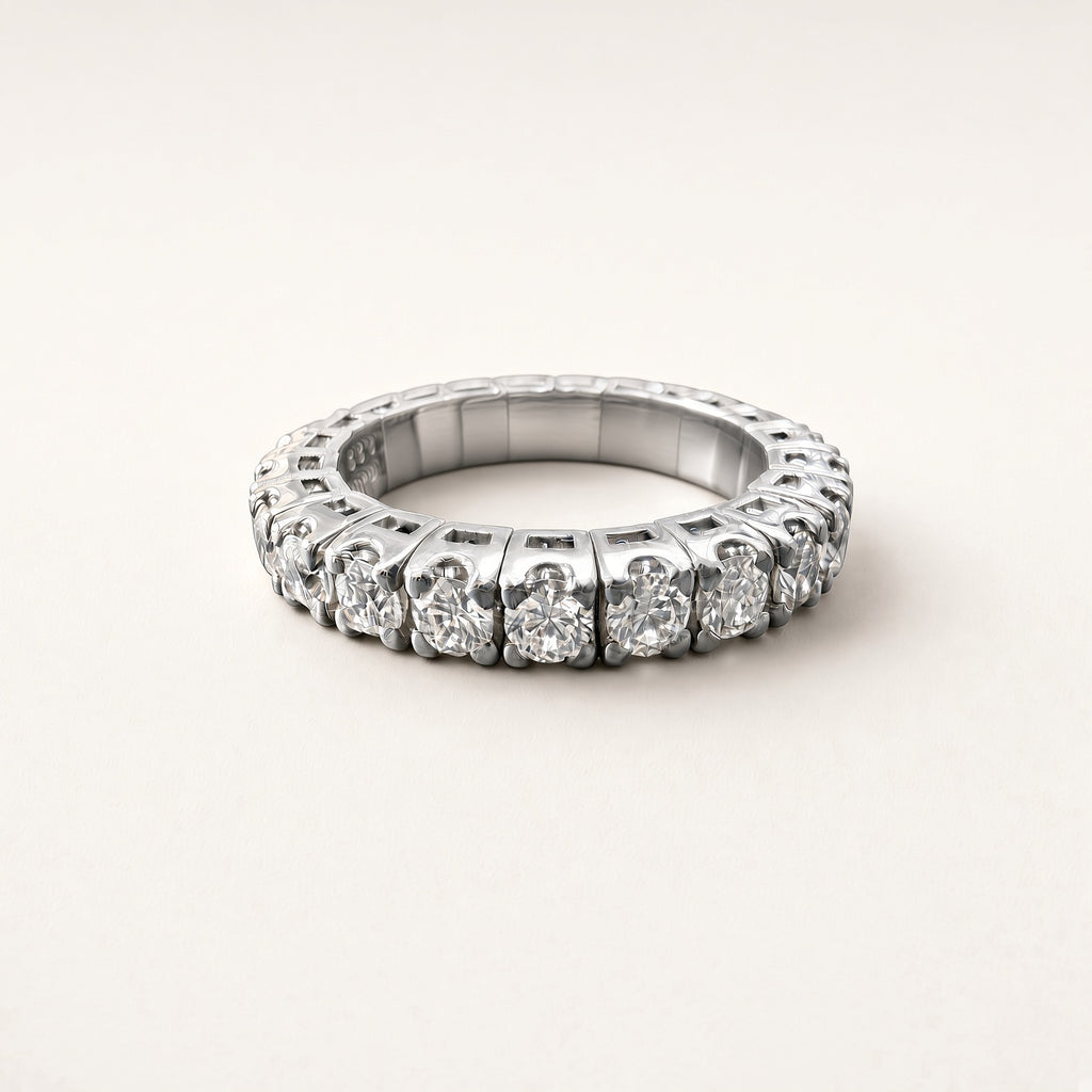 Pt950 ダイヤモンド 1.0ct フレックスリング