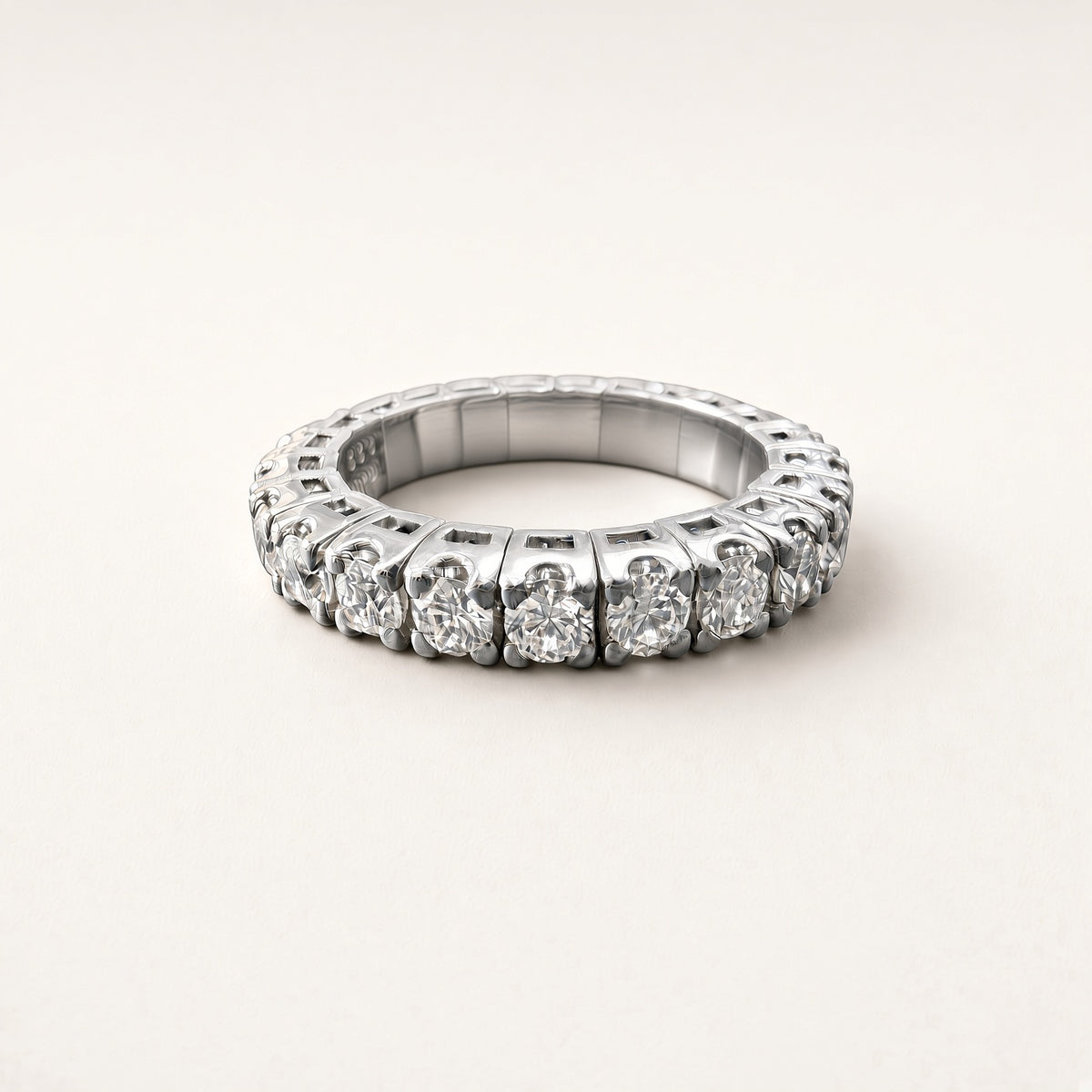 Pt950 ダイヤモンド 1.0ct フレックスリング