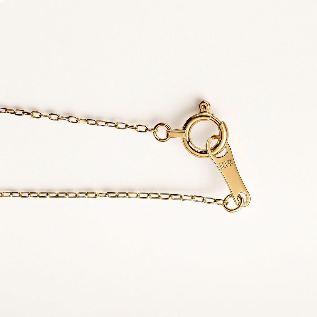 K18 ダイヤモンド 1.0ct アーチネックレス
